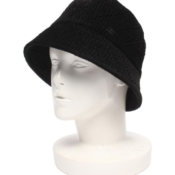 Chanel Bucket Hat Velour CC Logo main image 5